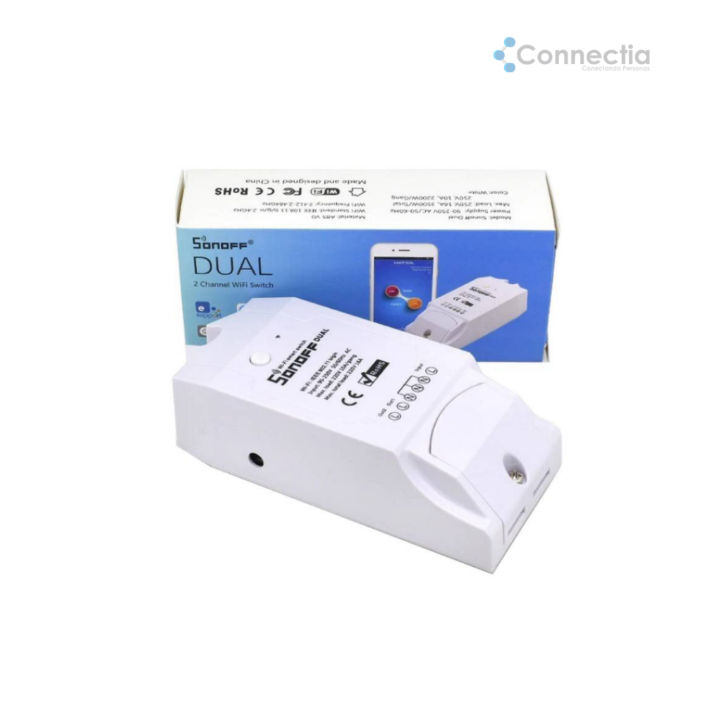 Interruptor DIY Sonoff Dual R2 - SmartHome Chile